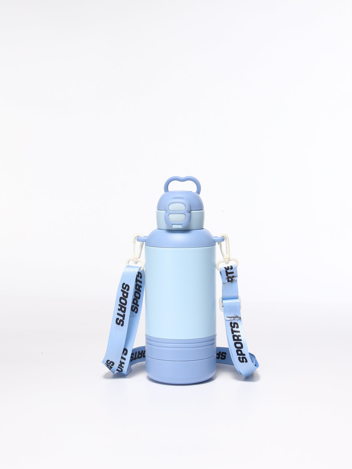 Botella de agua térmica para perros de 32 oz con bebedero y comedero desmontables para senderismo