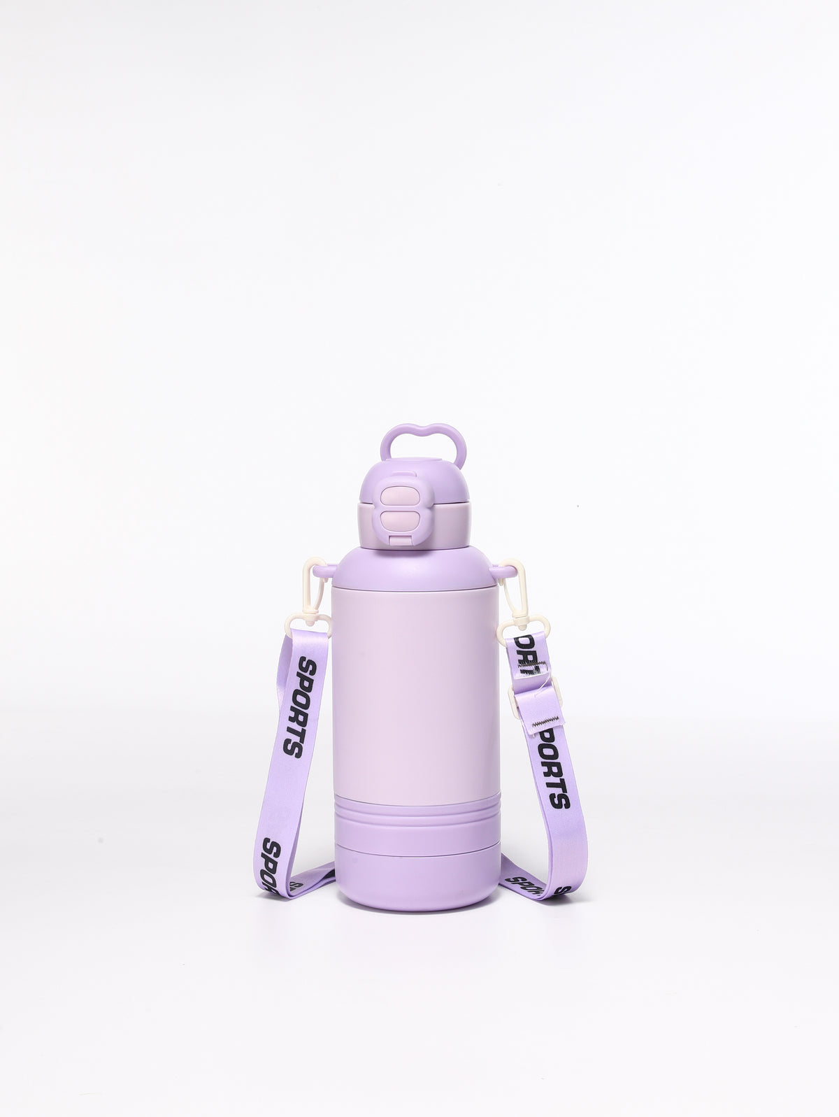 Botella de agua térmica para perros de 32 oz con bebedero y comedero desmontables para senderismo
