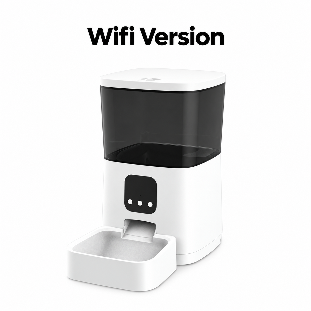 Automatic Pet Feeder with 4MP Dual Camera and WiFi App Control for Cats and Pitty Dogs