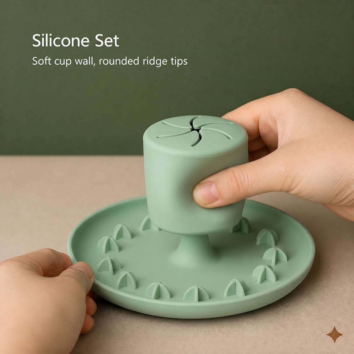 Shake and Dispense Silicone Slow Feeder Dog Toy with Suction Base