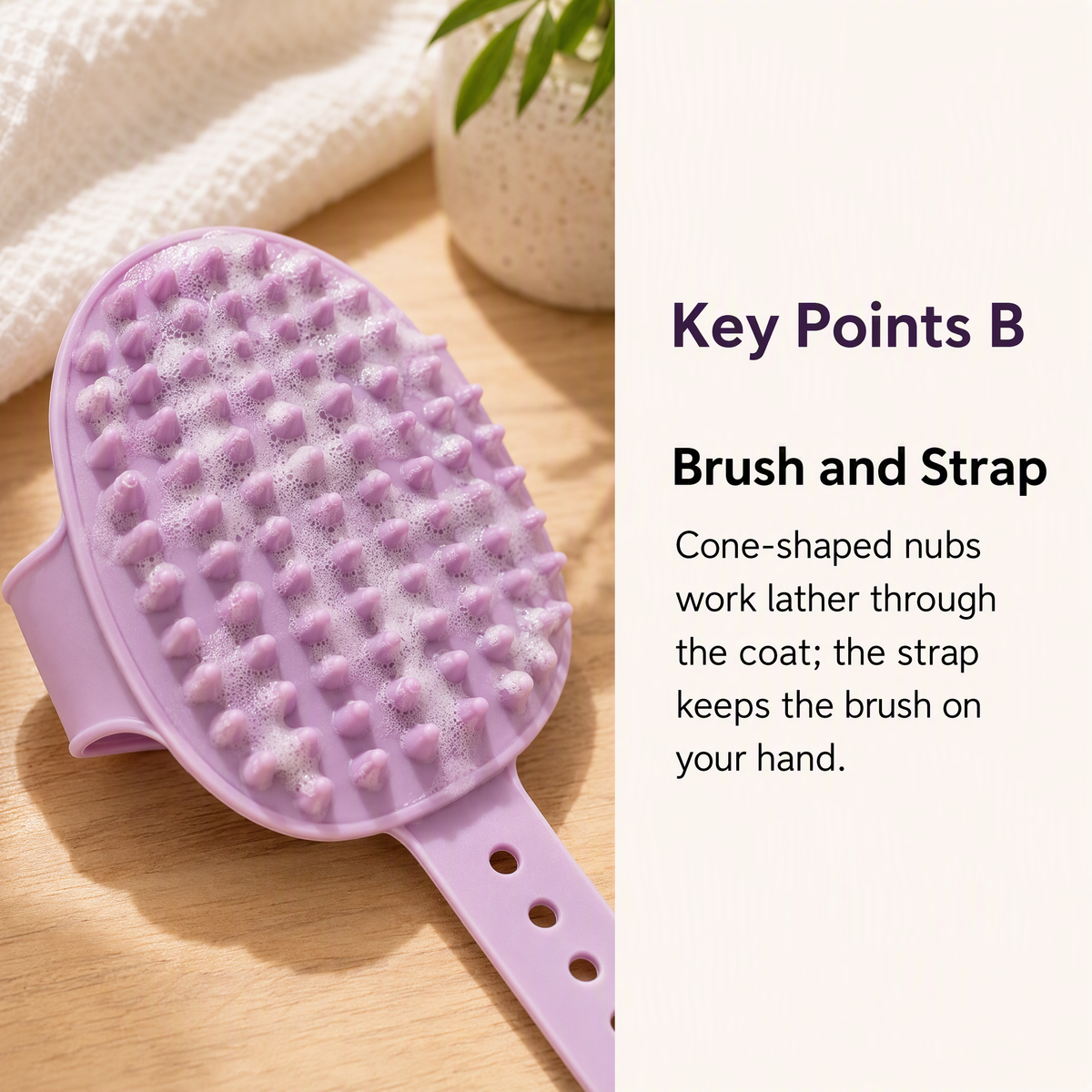 Dog Bath Lick Mat Kit with Suction Cups, Bath Brush and Silicone Spoon