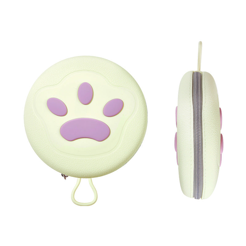 Collapsible Silicone Dog Travel Bowl Set with Zipper Case and Dual Food Bowls