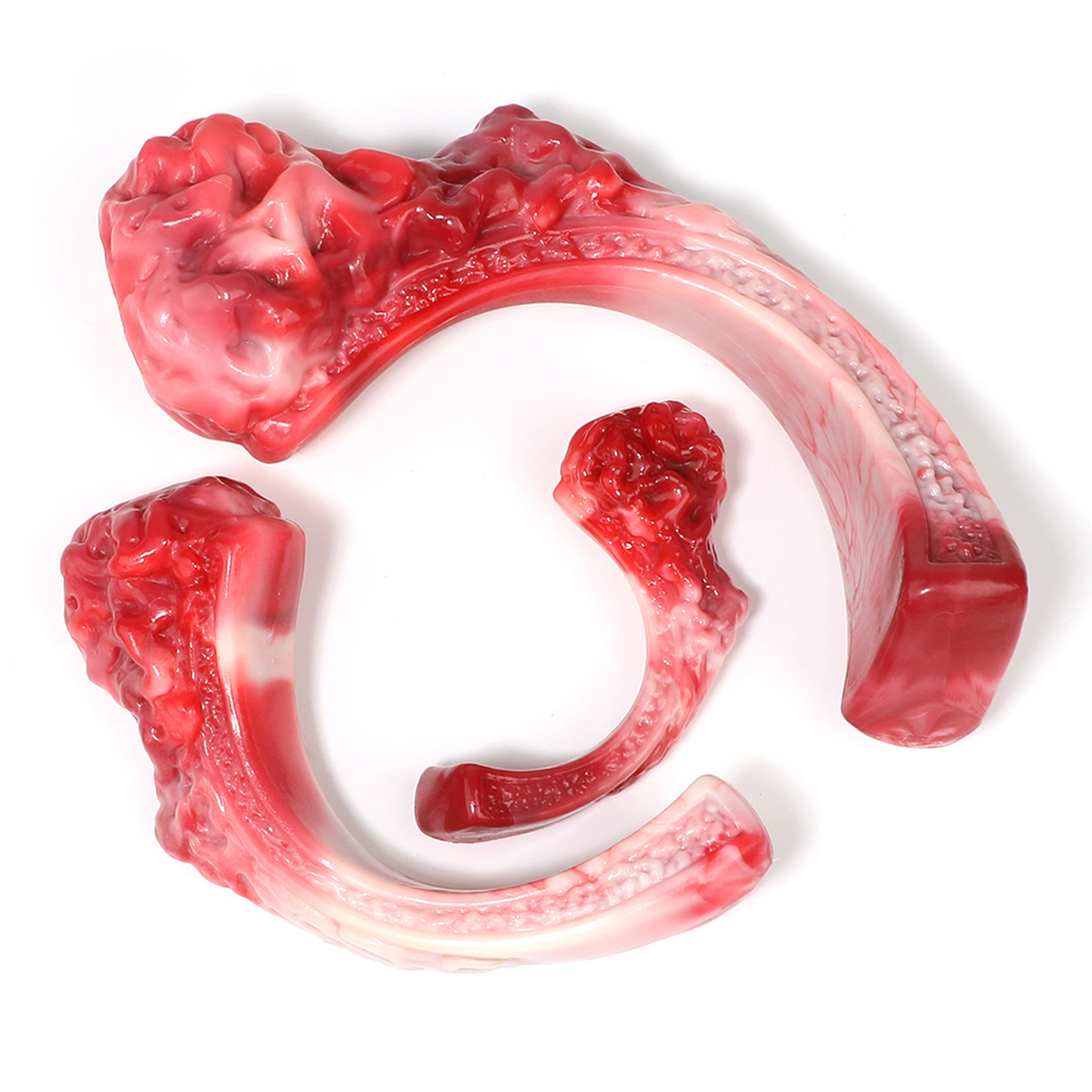 Steak-Shaped Nylon Dog Chew Toy with Meat Aroma for Large Dogs