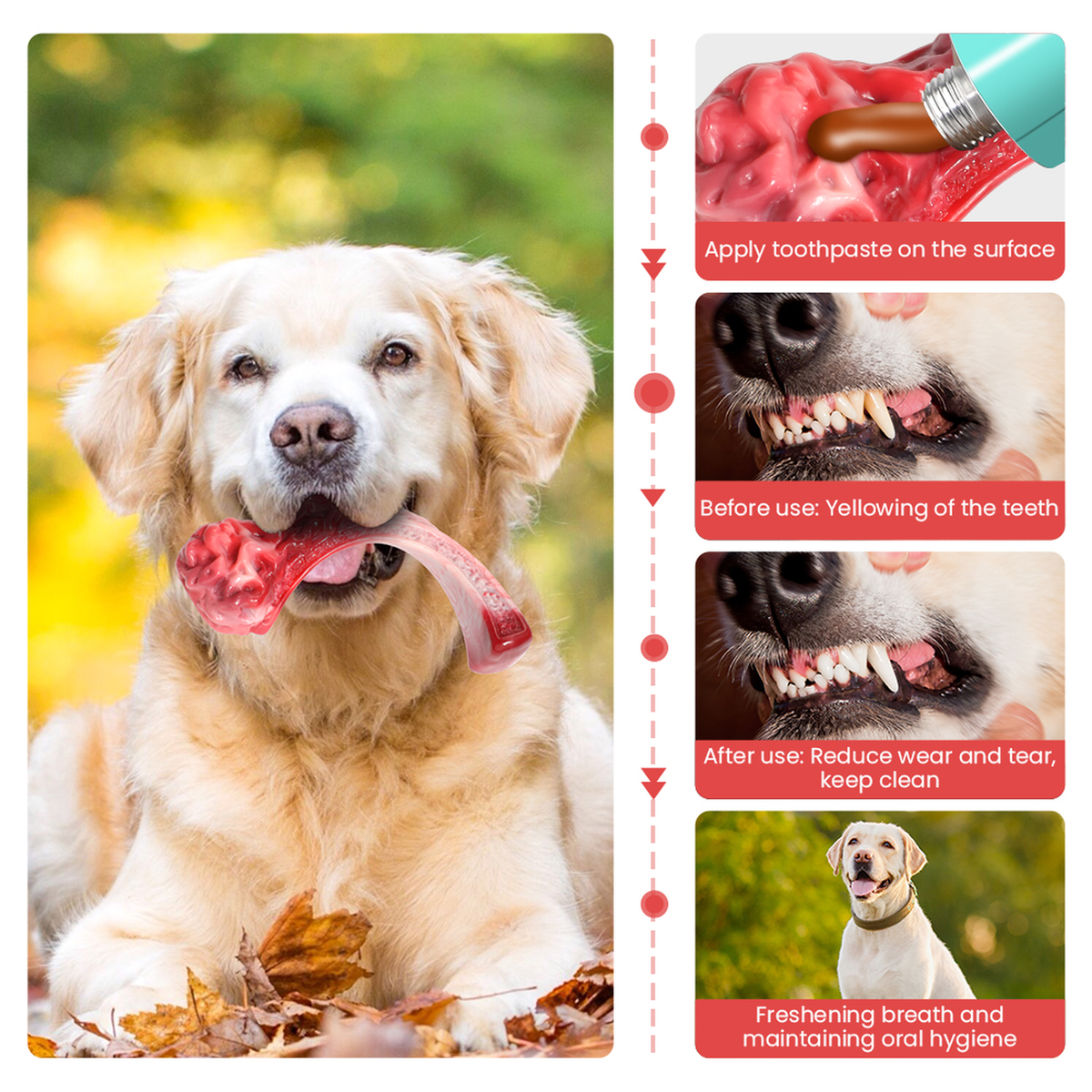 Steak-Shaped Nylon Dog Chew Toy with Meat Aroma for Large Dogs