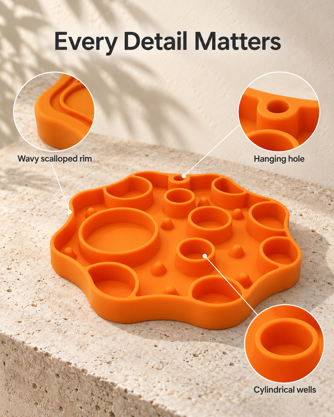 Dual-Sided Silicone Slow Feeder Bowl for Dogs and Cats with 2-in-1 Lick Mat