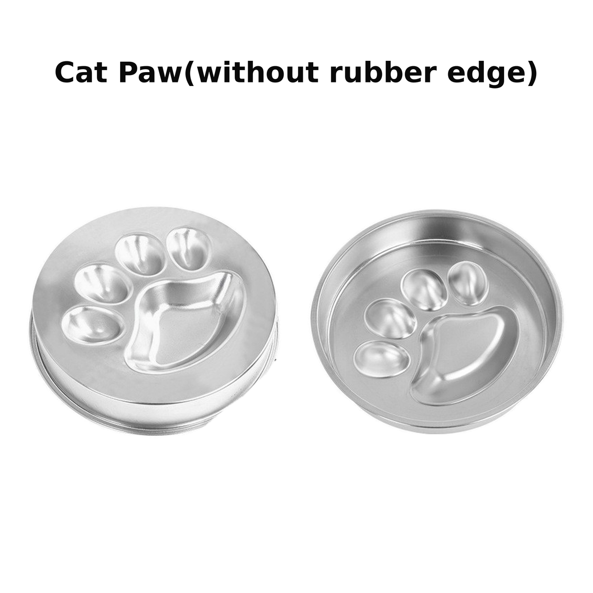 304 Stainless Steel Slow Feeder Dog Bowl 22 cm Round Reversible for Fast Eaters