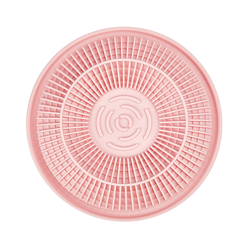 Tulou Inspired Round Silicone Lick Mat Slow Feeder for Dogs and Cats