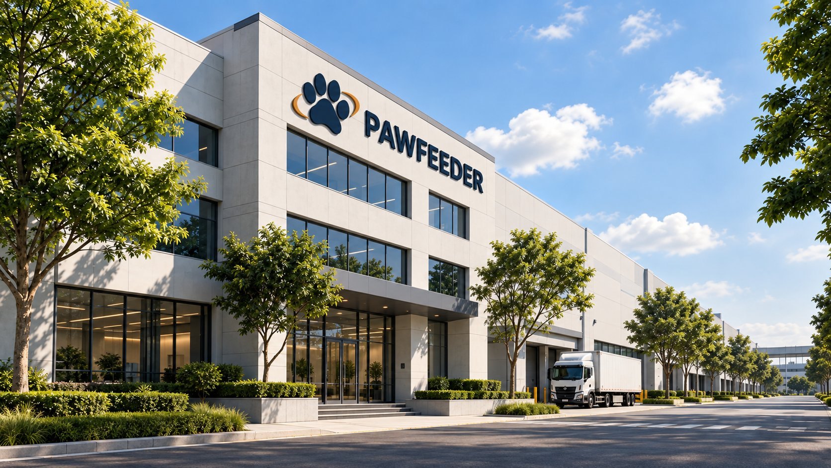 PAWFEEDER office building entrance